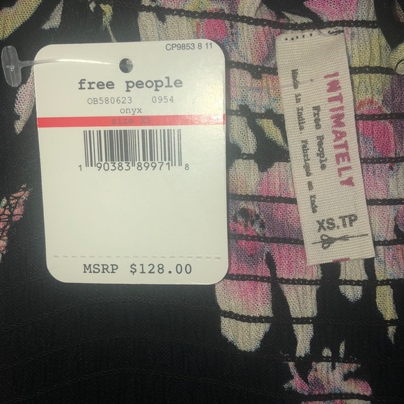 Free People Garden Party Onyx Floral Maxi Dress - Picture 12 of 12